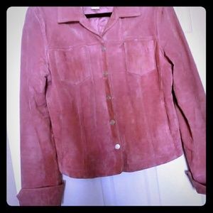 Suede Pink jacket